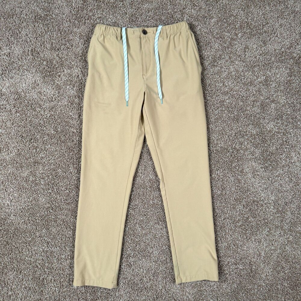Chubbies Everywear Pants Mens Medium Beige 29 Inseam Performance Stretch Golf